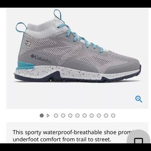 Sz 8 Columbia Brand, Vitisse Mid-Outdry Hiking shoe/boot. Waterproof. Like new.